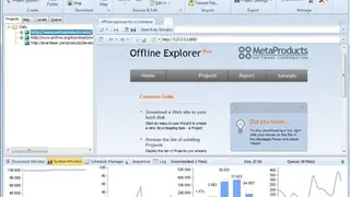 Offline Explorer screenshot