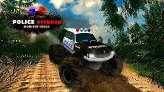 Offroad Police Monster Truck screenshot