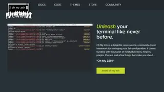 Oh-My-Zsh screenshot