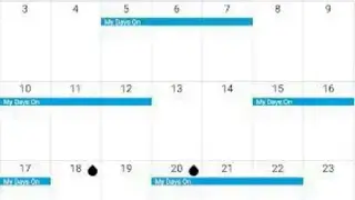 Oilfield Calendar screenshot