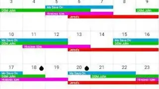 Oilfield Calendar screenshot