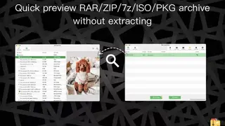 Oka Unarchiver screenshot