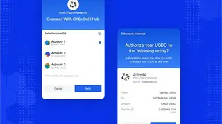 OKEx DeFi Hub screenshot