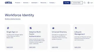 Okta Identity Cloud – Enterprise screenshot