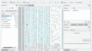 Okteta screenshot