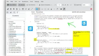 Okular screenshot