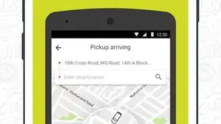 Ola Cabs screenshot