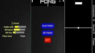 Old Classic Pong screenshot