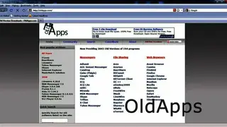 OldApps screenshot