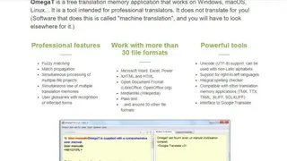 OmegaT screenshot