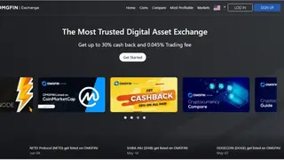 Omgfin Exchange screenshot