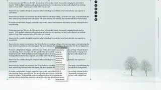 Ommwriter screenshot