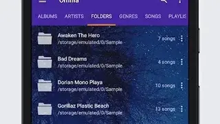 Omnia Music Player screenshot