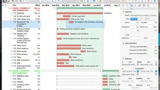 OmniPlan for Mac screenshot