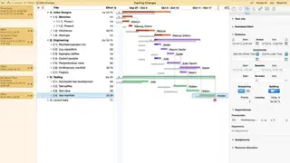 OmniPlan for Mac screenshot