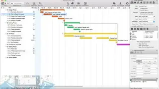 OmniPlan for Mac screenshot