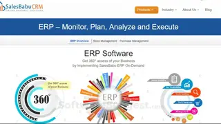 On-demand ERP screenshot