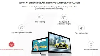 On-demand Taxi Booking Solution screenshot