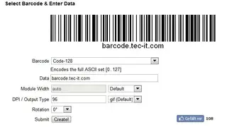 OnBarcode Barcode Generator screenshot