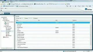 OnCommand screenshot