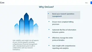 OnCore screenshot