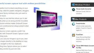 Onde Screen Capture screenshot