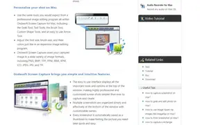 Onde Screen Capture screenshot