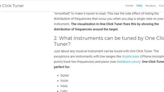 One Click Tuner screenshot