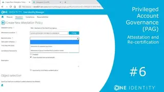 One Identity screenshot