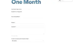 One Month screenshot
