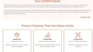 OneBill Healthcare screenshot