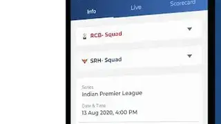OneCricket screenshot