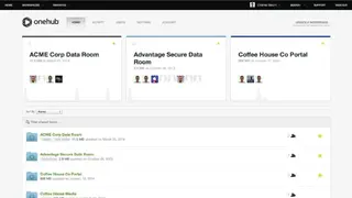 Onehub screenshot