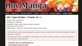 Onemanga screenshot