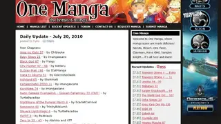 Onemanga screenshot