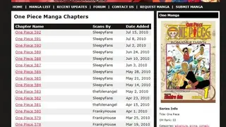 Onemanga screenshot