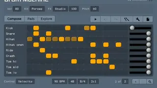 Onemotion Drum Machine screenshot