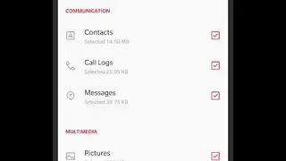 OnePlus Switch screenshot