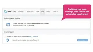 OneSaas screenshot
