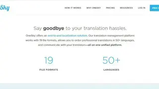 OneSky screenshot