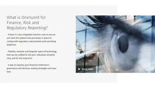 OneSumX screenshot