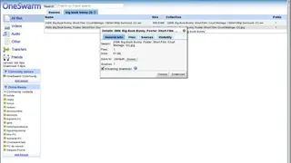 OneSwarm screenshot