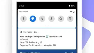 OneTracker screenshot