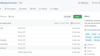 OneWaySynchronize screenshot