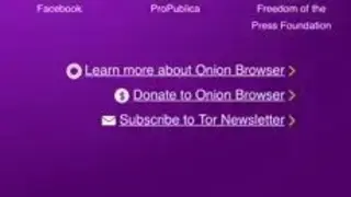 Onion Browser screenshot