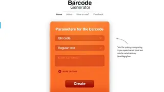 Online Barcode Generator screenshot