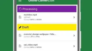 Online Convert PPTX to MP4 screenshot
