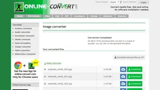 Online Image Converter screenshot