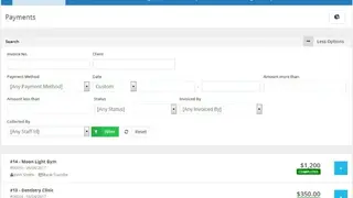 Online Invoices screenshot