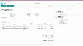Online Invoices screenshot